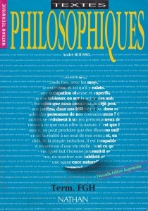 Textes philosophiques / Texte filosofice