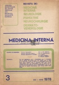Medicina interna, Vol. 30, Nr.3/Mai-Iunie 1978