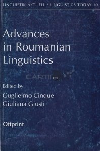 Advances in Roumanian Linguistics
