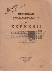 Dictionar roman-francez de expresii