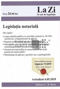 Legislatia notariala