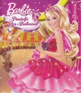 Barbie in pantofi roz de balerina