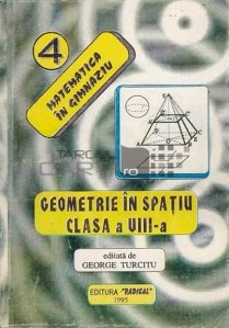 Geometrie in spatiu pentru clasa a VIII-a