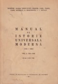 Manual de istorie universala moderna