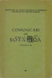Comunicari de botanica