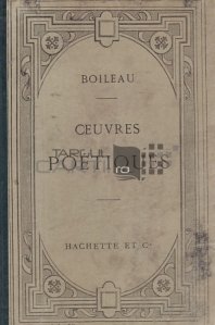 Oeuvres poetiques / Lucrari poetice