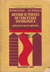 Metode si tehnici de cercetare sociologica
