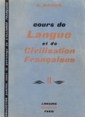 Cours de Langue et de Civilisation Francaises