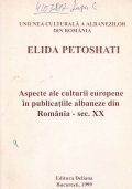 Aspecte ale culturii europene in publicatiile albaneze din Romania - sec XX