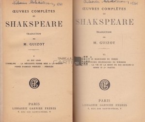 Oeuvres completes de Shakespeare / Operele complete ale lui Shakespeare