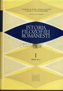 Istoria filozofiei romanesti