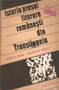 Istoria presei literare romanesti din Transilvania pana la 1918