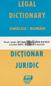 Legal Dictionary / Dictionar juridic