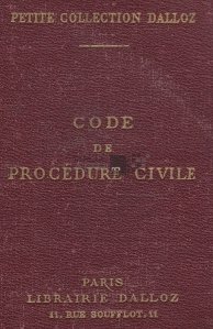 Code de procedure civile / Cod de procedura civila