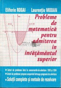 Probleme de matematica pentru admiterea in invatamantul superior