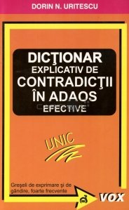 Dictionar explicativ de contradictii in adaos efective