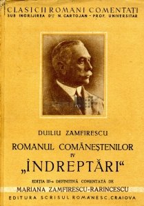 Romanul Comanestilor / "Indreptari"
