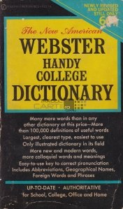The New American Webster Handy College Dictionary / Noul dictionar american Webster pentru colegiu