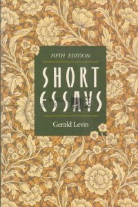 Short Essays / Scurte eseuri