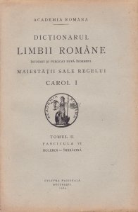 Dictionarul limbii romane