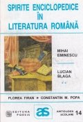 Spirite enciclopedice in literatura romana