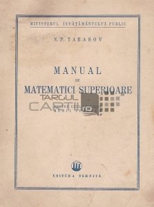 Manual de matematici superioare
