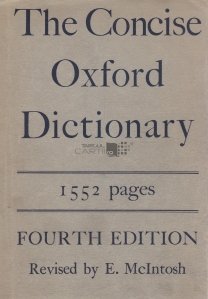 The Concise Oxford Dictionary Of Current English