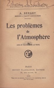 Les problemes de l'Atmosphere / Problemele atmosferei