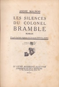 Les silences du colonel Bramble / Tacerea colonelului Bramble