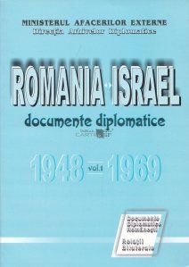 Romania-Israel:50 de ani de relatii diplomatice