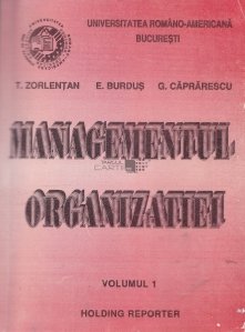 Managementul organizatiei