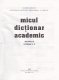Micul dictionar academic
