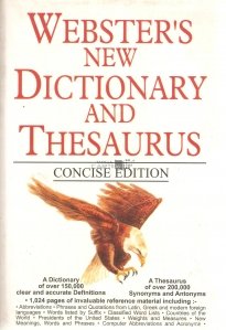 Webster's New Dictionary and Thesaurus