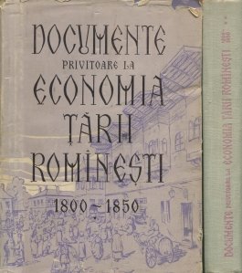 Documente privitoare la economia Tarii Rominesti