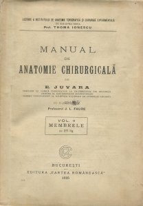 Manual de anatomie chirurgicala