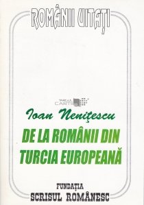 De la romanii din Turcia Europeana
