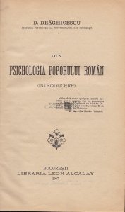 Din psichologia poporului roman