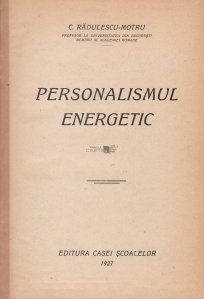 Personalismul energetic