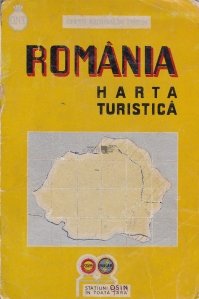 Romania - harta turistica