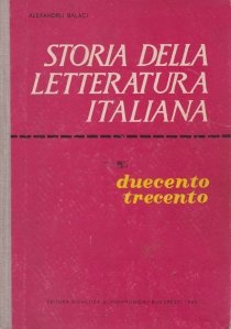 Storia della letteratura italiana / Istoria literaturii italiene