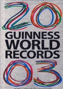 Guinness World Records 2003 / Cartea recordurilor 2003