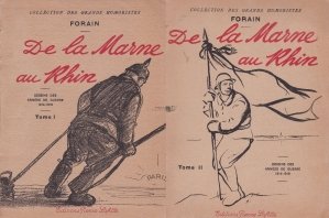 De la Marne au Rhin / De la Marne la Rin: desene din anii razboiului (1914-1919)