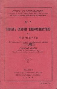 Ordinul canonic premonstratens din Romania