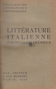 Panorama de la litterature italienne contemporaine / Panorama literaturii italiene contemporane