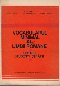 Vocabularul minimal al limbii romane pentru studenti straini