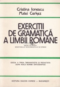 Exercitii de gramatica a limbii romane