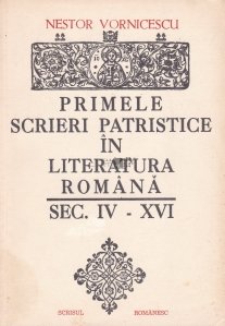 Primele scrieri patristice in literatura romana