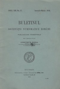 Buletinul Societatii Numismatice Romane