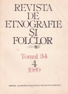 Revista de etnografie si folclor
