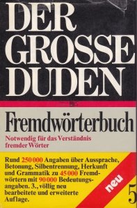 Der Grosse Duden / Marele dictionar Duden.